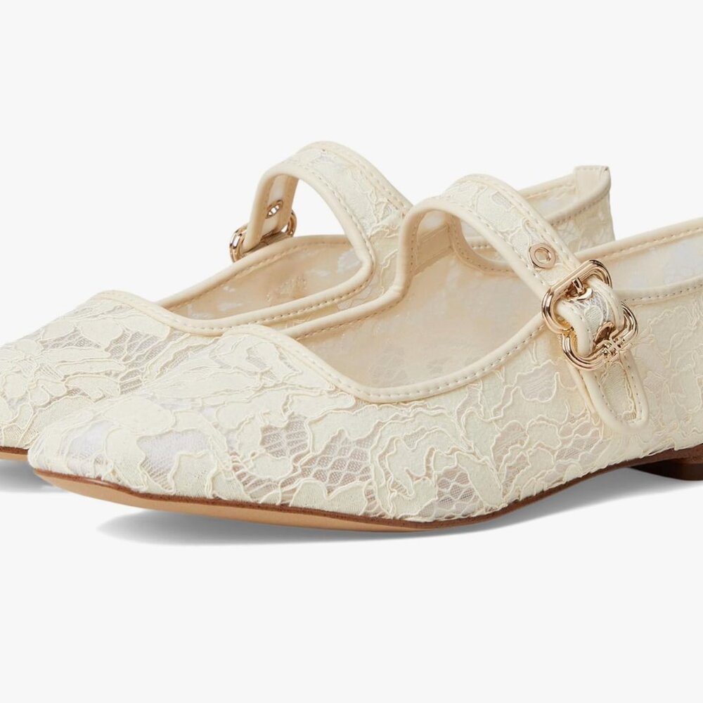 Sam Edeleman Michaela Lace Mary Jane Flat Size 9